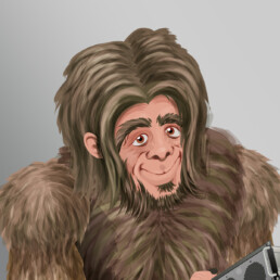 Monsterportrait BigFoot