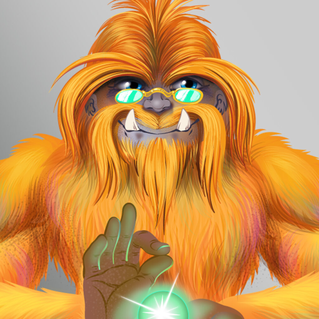 Yeren Local AI mascot